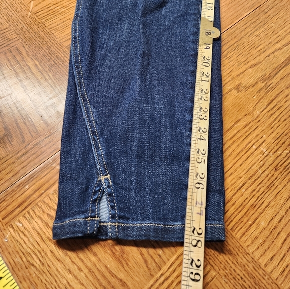 LOGO Blue Denim Jeans Plus Size 22W Tapered Leg - Picture 5 of 8